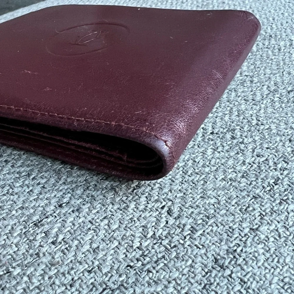 Cartier vintage burgundy